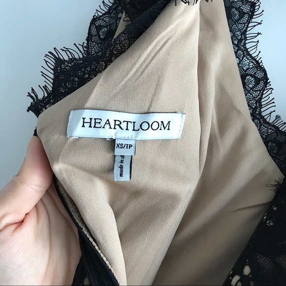Heartloom Black & Nude Lacy Flare Special Occasion - Picture 7 of 8